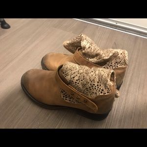 Free People Genuine Leather Boots